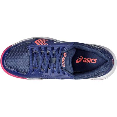 Asics Womens GEL-Dedicate 5 Tennis Shoes - Blue/Pink - main image