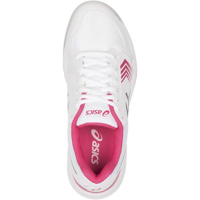 Asics Womens GEL-Dedicate 5 Carpet Court Tennis Shoes - White/Pink - main image