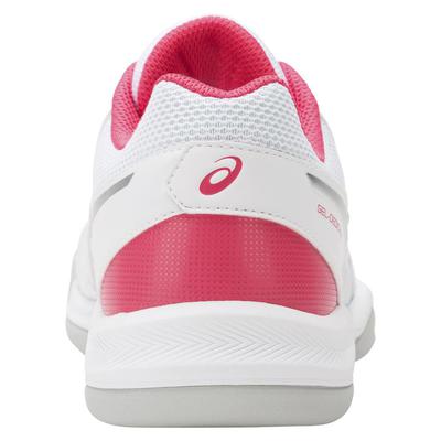 Asics Womens GEL-Dedicate 5 Carpet Court Tennis Shoes - White/Pink - main image