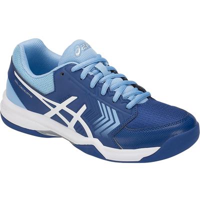 Asics Womens GEL-Dedicate 5 Carpet Tennis Shoes - Monaco Blue/White - main image