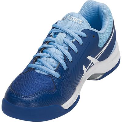 Asics Womens GEL-Dedicate 5 Carpet Tennis Shoes - Monaco Blue/White