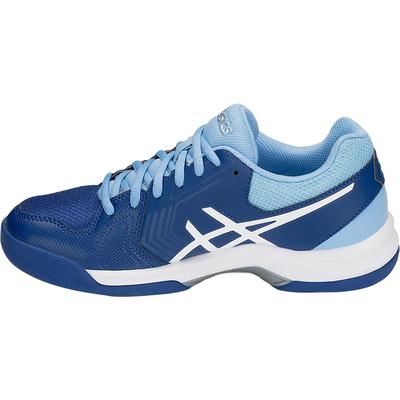 Asics Womens GEL-Dedicate 5 Carpet Tennis Shoes - Monaco Blue/White - main image