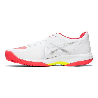 Asics Womens GEL-Court Speed Tennis Shoes - White/Laser Pink - main image