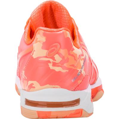 Asics Womens GEL-Solution Speed 3 Limited Edition Tennis Shoes - Coral/Camo - main image