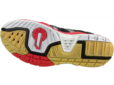Asics GEL Blast 3 Indoor Court Shoes - Black/Lightning/Red  - main image