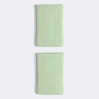 Adidas Tennis Large Wristbands - Glow Green - main image