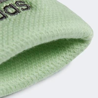 Adidas Tennis Large Wristbands - Glow Green - main image