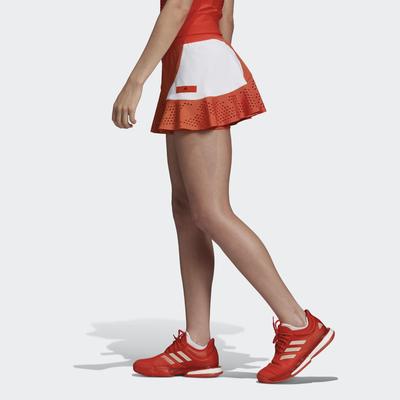 Adidas Womens Stella McCartney Court Skort - Active Red - main image