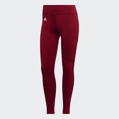 Adidas Womens Club Tight - Burgundy - main image
