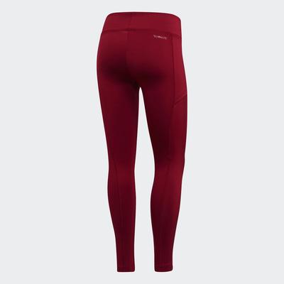 Adidas Womens Club Tight - Burgundy - main image
