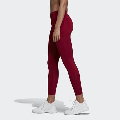 Adidas Womens Club Tight - Burgundy - main image
