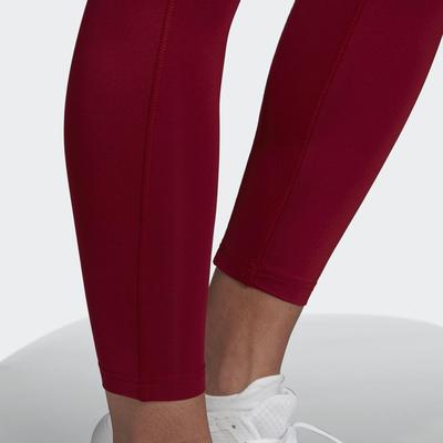 Adidas Womens Club Tight - Burgundy - main image