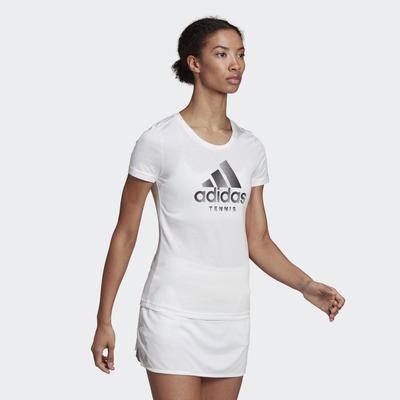 Adidas Womens Logo Tee - White - main image