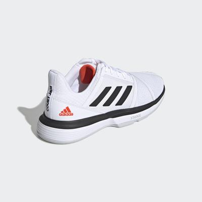 Adidas Mens CourtJam Bounce Tennis Shoes - White - main image