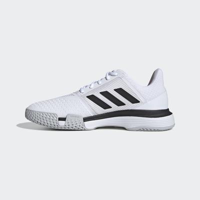 Adidas Mens CourtJam Bounce Tennis Shoes - White - main image