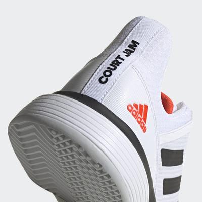 Adidas Mens CourtJam Bounce Tennis Shoes - White - main image