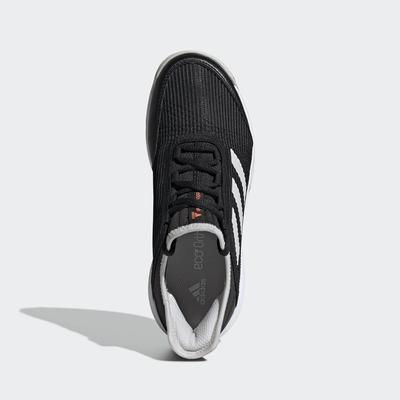 Adidas Kids Adizero Club Tennis Shoes - Black/White - main image