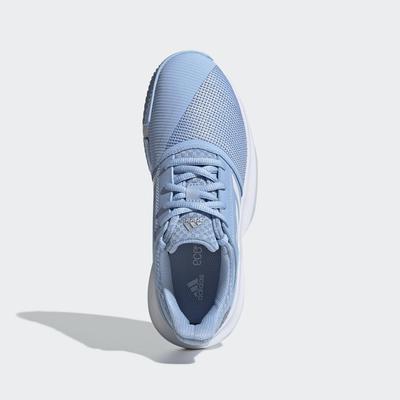 Adidas Kids CourtJam Tennis Shoes - Blue - main image