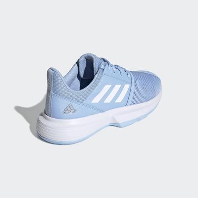 Adidas Kids CourtJam Tennis Shoes - Blue - main image