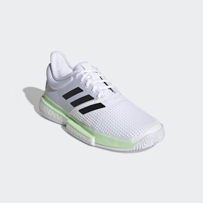 Adidas Mens SoleCourt Tennis Shoes - Cloud White - main image