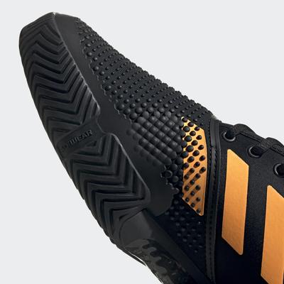 Adidas Mens SoleCourt Tennis Shoes - Core Black - main image