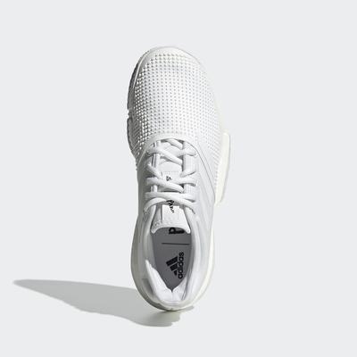 Adidas Womens SoleCourt Parley Tennis Shoes - White - main image