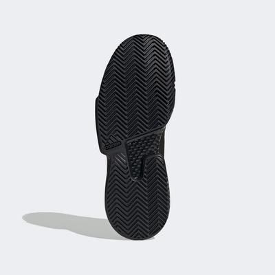 Adidas Mens SoleMatch Bounce Tennis Shoes - Black - main image