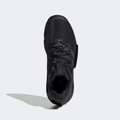 Adidas Mens SoleMatch Bounce Tennis Shoes - Black - main image