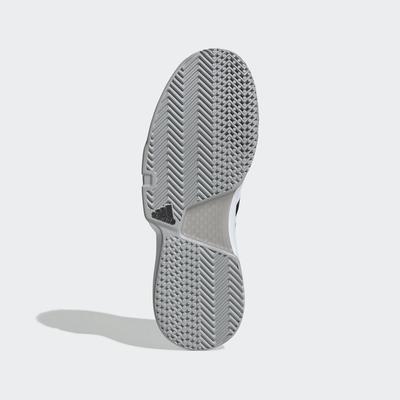 Adidas Mens CourtJam Bounce Tennis Shoes - White/Black - main image