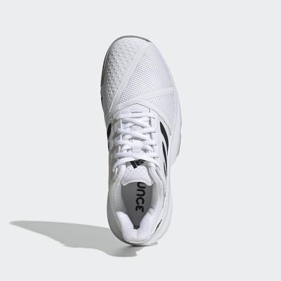 Adidas Womens CourtJam Bounce Tennis Shoes - White - main image