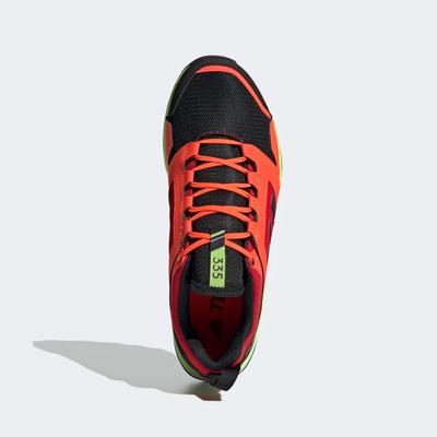 Adidas Mens Terrex Agravic TR Trail Running Shoes - Core Black/Solar Red - main image