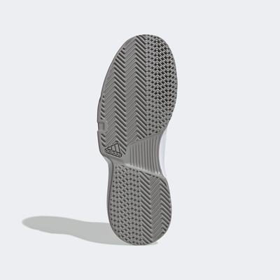 Adidas Mens GameCourt Tennis Shoes - White/Grey - main image
