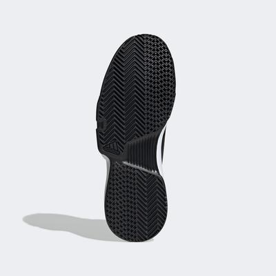 Adidas Mens GameCourt Tennis Shoes - Black/White - main image