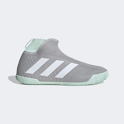 Adidas Mens Stycon Tennis Shoes - Grey/Green - main image