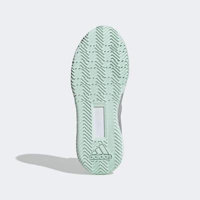 Adidas Mens Stycon Tennis Shoes - Grey/Green - main image