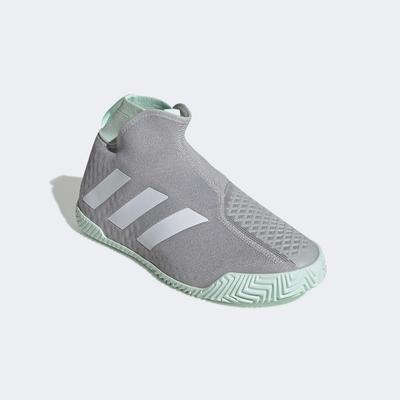 Adidas Mens Stycon Tennis Shoes - Grey/Green - main image