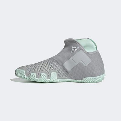 Adidas Mens Stycon Tennis Shoes - Grey/Green - main image