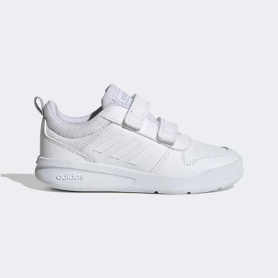 Adidas Kids Tensaur Running Shoes - White (Strapped)
