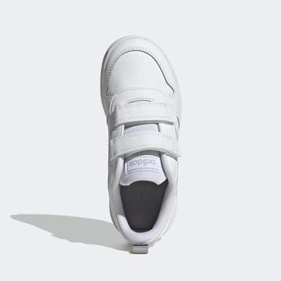Adidas Kids Tensaur Running Shoes - White (Strapped)
