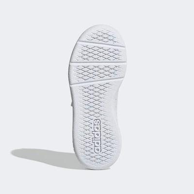 Adidas Kids Tensaur Running Shoes - White (Strapped)
