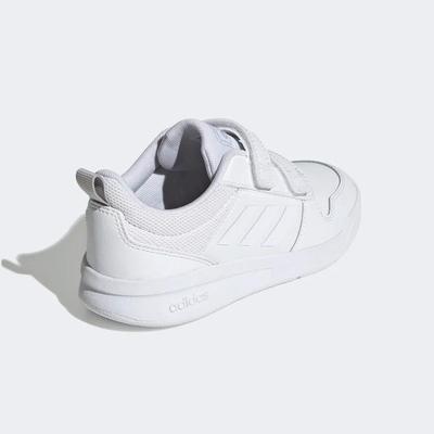 Adidas Kids Tensaur Running Shoes - White (Strapped)