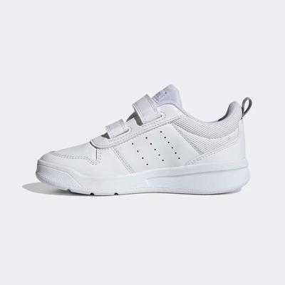 Adidas Kids Tensaur Running Shoes - White (Strapped)