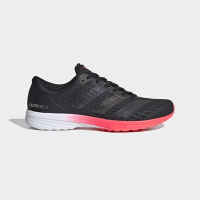 Adidas Womens Adizero RC 2 Running Shoes - Core Black/Signal Pink - main image