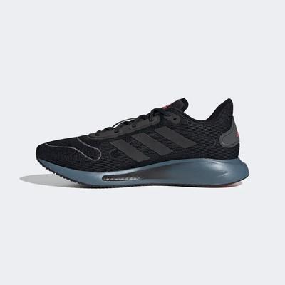 Adidas Mens Galaxar Running Shoes - Core Black/Legacy Blue - main image