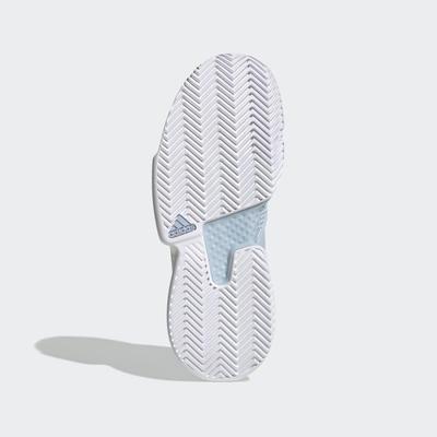 Adidas Womens SoleCourt Tennis Shoes - Easy Blue/Cloud White - main image