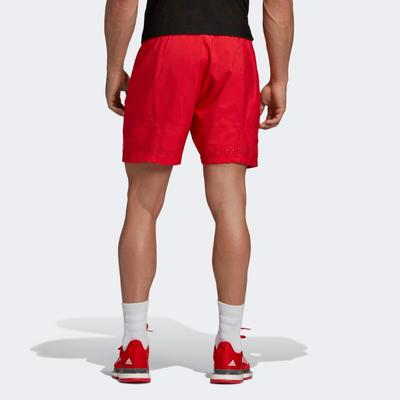 Adidas Mens Stella McCartney Court Shorts - Active Red - main image