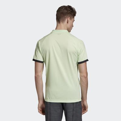 Adidas Mens New York Polo T-Shirt - Glow Green - main image