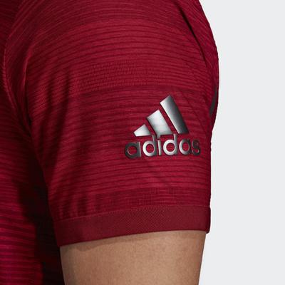 Adidas Mens MatchCode Tee - Burgundy - main image