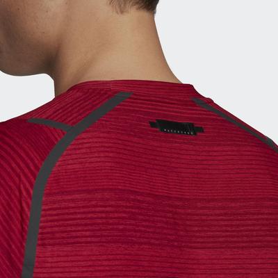 Adidas Mens MatchCode Tee - Burgundy - main image