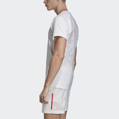 Adidas Mens Stella McCartney Court T-Shirt - White - main image